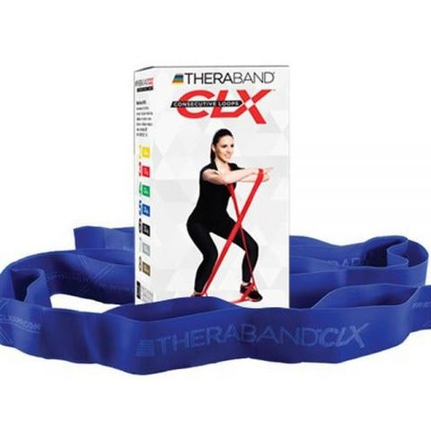 Thera-Band CLX 2m Bucles Azul Extra Fuerte