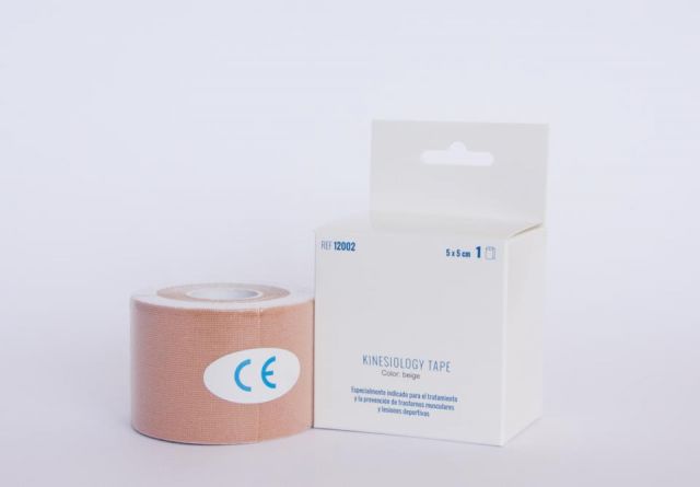 Kinesiotape caja blanca 5cm x 5m Beige (V. Neuromuscular)