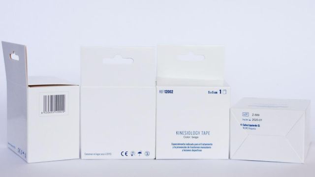 Kinesiotape caja blanca 5cm x 5m Amarillo (V. Neuromuscular)