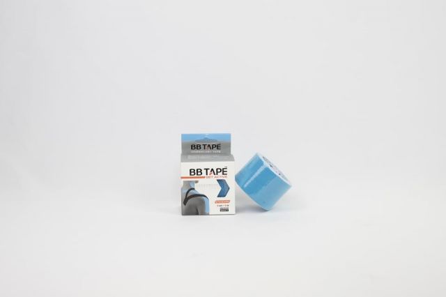 Venda Neuromuscular BB TAPE 5 x 5 azul