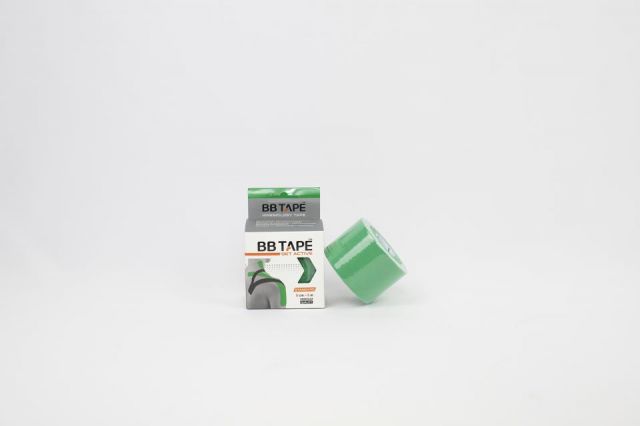 Venda Neuromuscular BB TAPE 5 x 5 verde