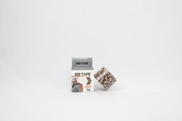 Venda Neuromuscular BB TAPE 5 x 5 estamp leopardo