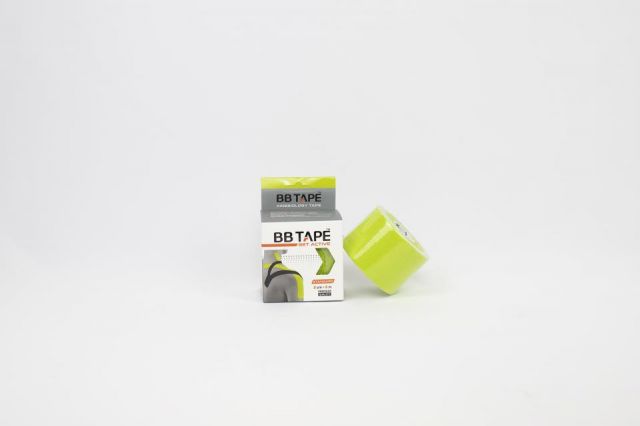 Venda Neuromuscular BB TAPE 5x5 verde lima