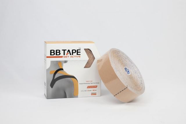 Venda Neuromuscular BB TAPE 5cm x 32m Beige