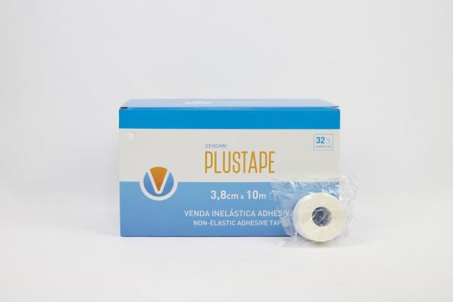 Vendari PLUSTAPE 3,8cm x 10m Blanco