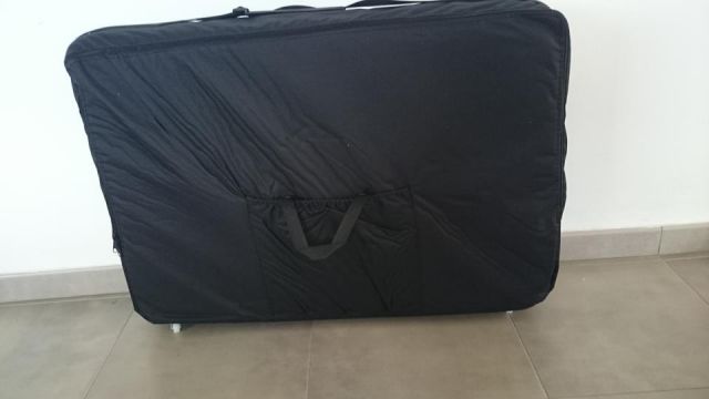 Bolsa transporte camilla 3 cuerpos 97 x 70 Negra