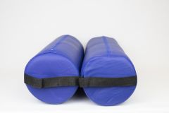 Rodillo camilla 40x15,5x15,5cm azul