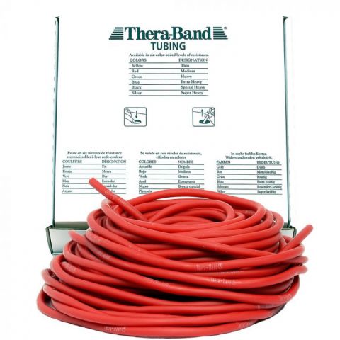 Thera-Band Tubing 30,5m Medio Rojo