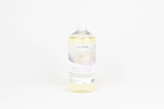 Cikos Aceite de masaje con esencia lavanda 0,5L