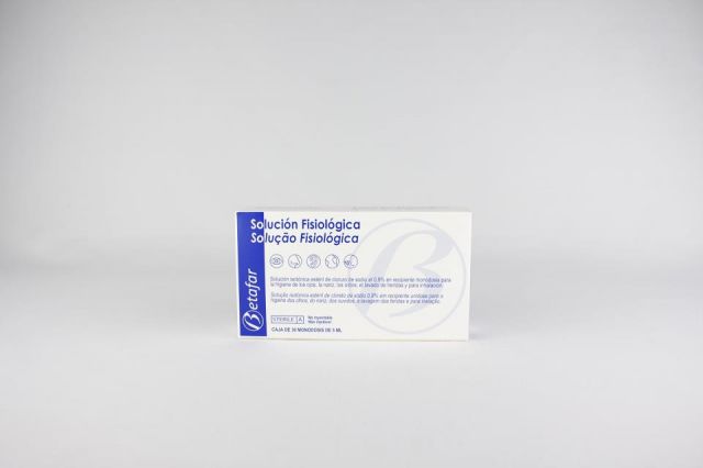 Suero fisiológico monodosis (Envase 30 ud.)